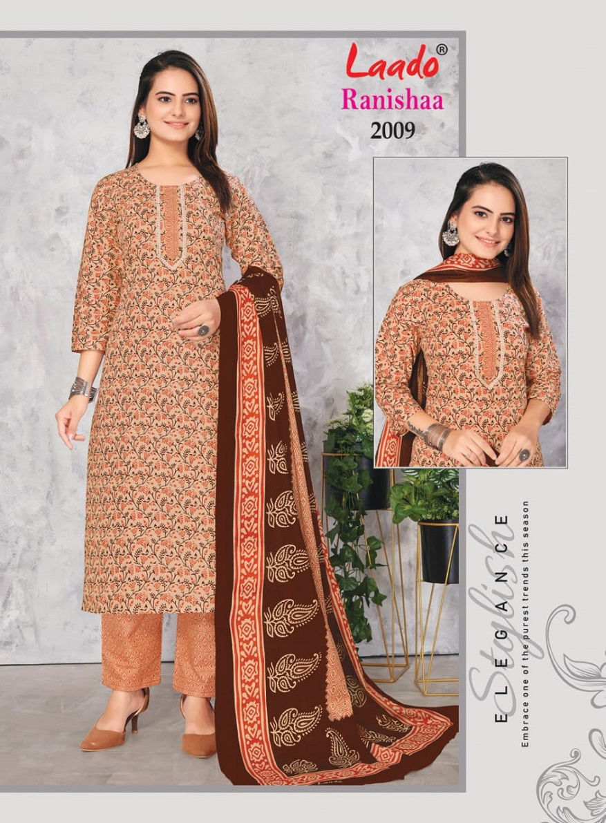 Laado Ranishaa Vol 2 Cotton Readymade Suits
